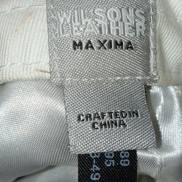 Wilson leather hat need clean but good condition main image 4